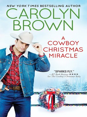 cover image of A Cowboy Christmas Miracle